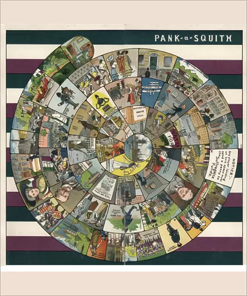 Suffragette Board Game PANK-A-SQUITH