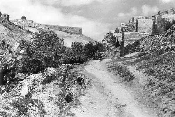 Jerusalem, Kidron Valley and Siloam