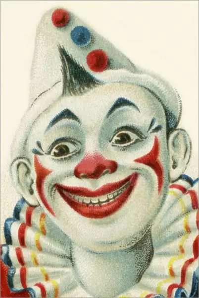 Whiteface clown