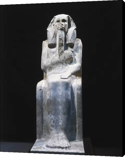 Statue of Djoser. Egyptian art