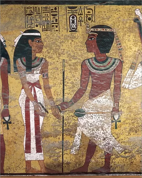 Tomb of Tutankhamun Egyptian painting