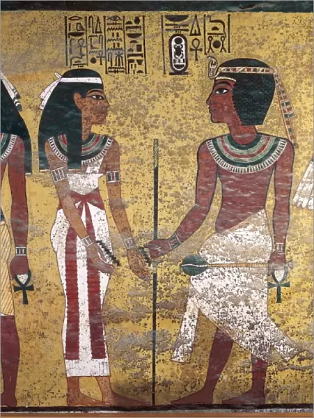 Tomb of Tutankhamun Egyptian painting