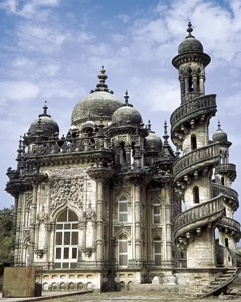 Mahabat Maqbara Mausoleum. 1892. INDIA. Junagadh
