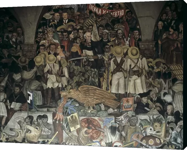 RIVERA, Diego (1886-1957). History of Mexico
