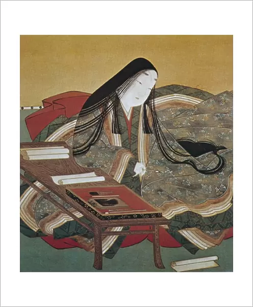MURASAKI SHIKIBU (c. 978 - c. 1014). Japanese writer