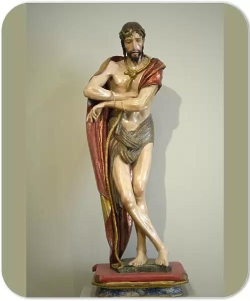 Ecce Homo, 1525. Polychrome sculpture by Alonso