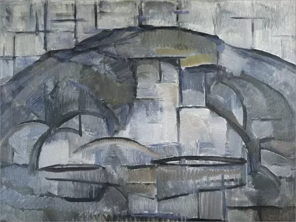 Mondrian, Piet (1872-1944). Landscape. 1911 - 1912