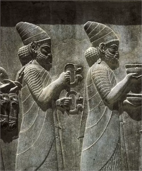 IRAN. Persepolis. Apadana or Audience Hall of Darius