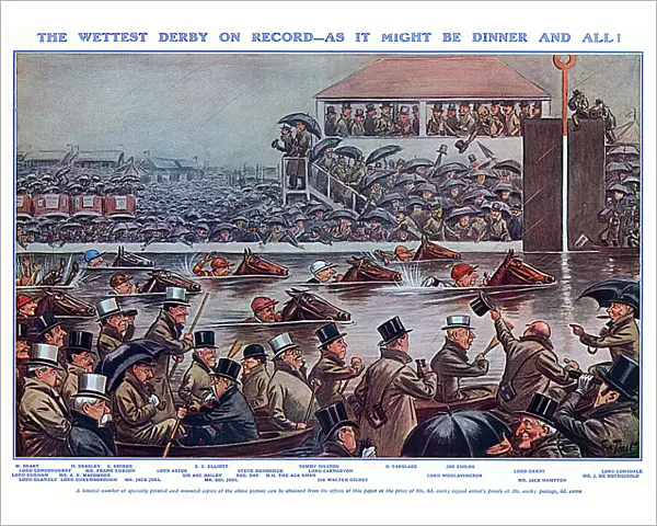 The Wettest Derby on Record by The Tout, 1927