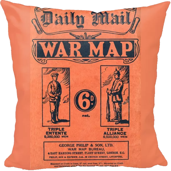Daily Mail War Map, WW1