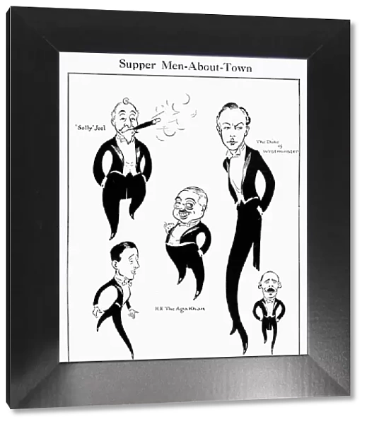 Supper Men About Town by Hynes