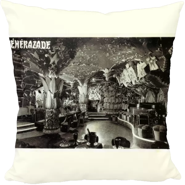 The interior of Sheherazade nightclub in Paris