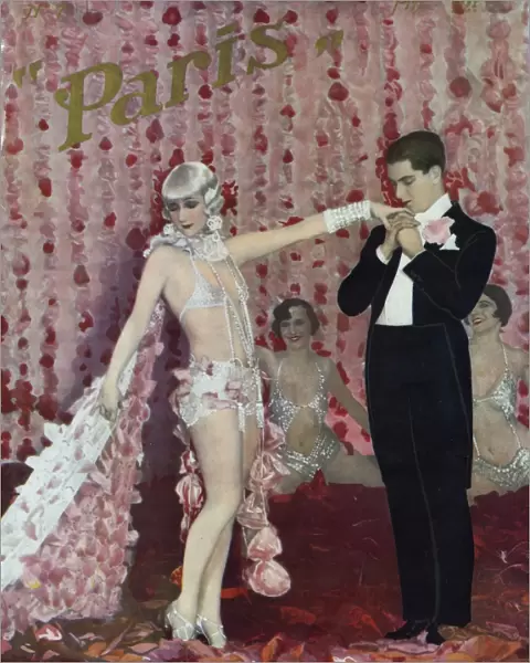 Brochure cover for Paris. Casino de Paris, Paris, 1927
