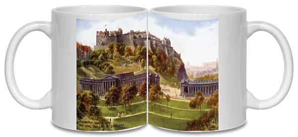 The Castle & The National Gallery of Scotland, Edinburgh