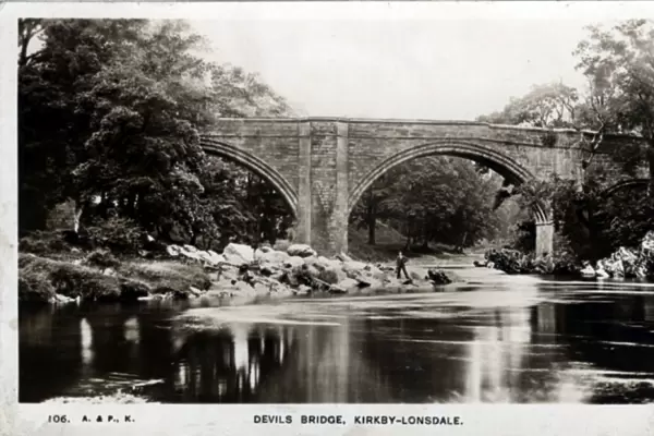 Devils Bridge, Kirkby-Lonsdale, Cumbria