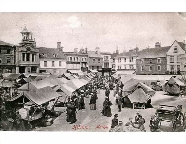 Market, Hitchin, Hertfordshire