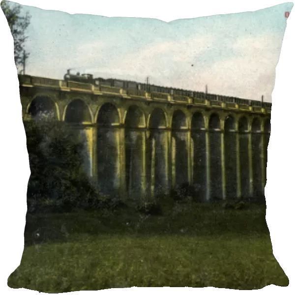 The Railway Viaduct and Train, Balcombe, Sussex