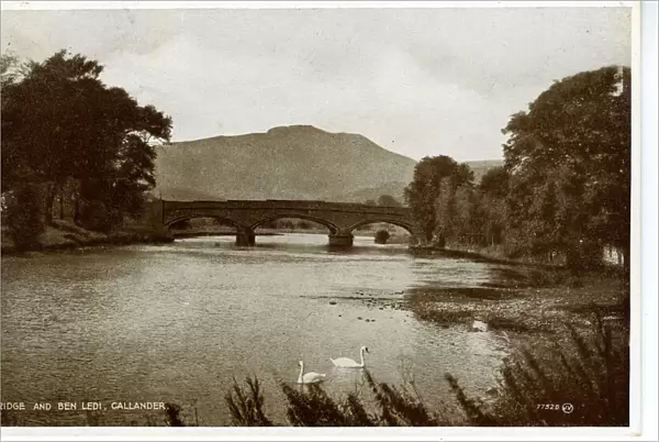 Bridge & Ben Ledi, Callander, Stirlingshire