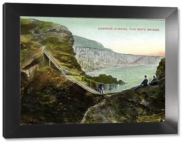 The Carrick-a-Rede Rope Bridge, Ballintoy, County Antrim