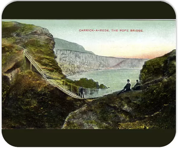 The Carrick-a-Rede Rope Bridge, Ballintoy, County Antrim