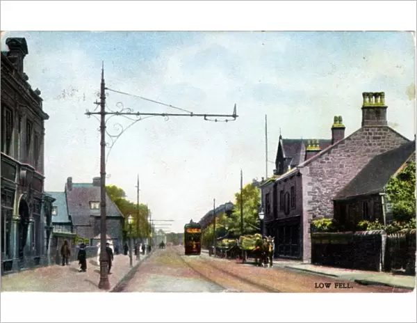 Street Scene, Low Fell, Northumberland