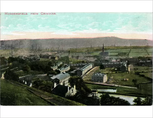 The Town, View from Grimscar, Huddersfield, England