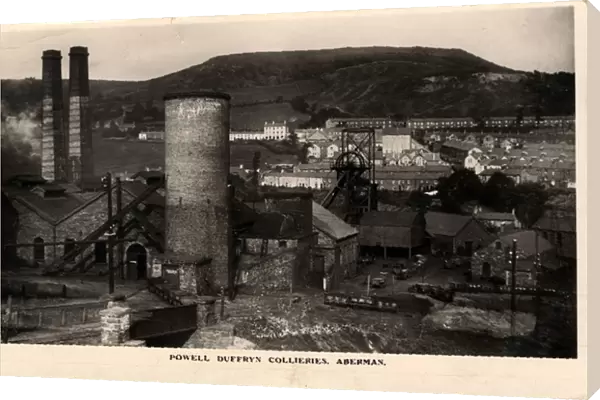 Powell Duffryn Collieries, Aberaman, Aberdare, Wales