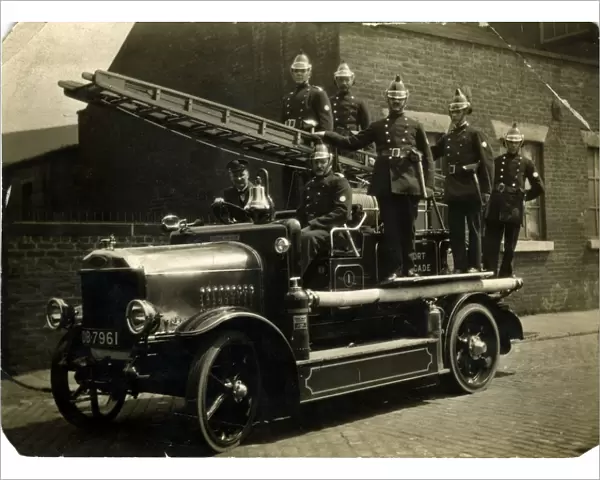 Dennis Vintage Fire Engine & Brigade, Stockport, Manchester