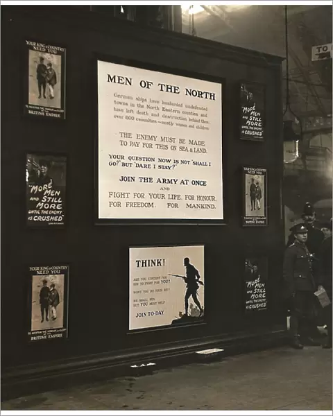 WW1 - Recruitment Poster - York Railway Station
