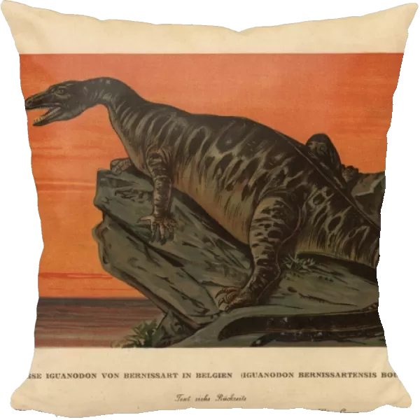 Iguanodon bernissartensis, extinct ground-dwelling