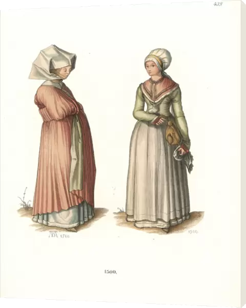 Women of Nuremburg by Albrecht Durer, 1500