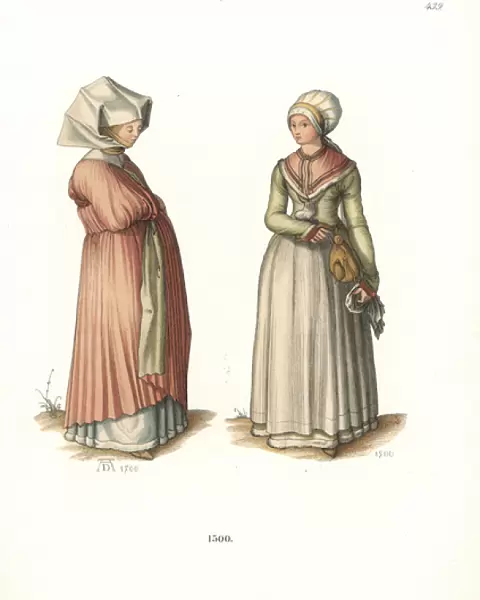 Women of Nuremburg by Albrecht Durer, 1500