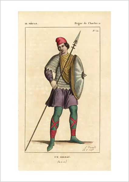 French soldier, 9th century