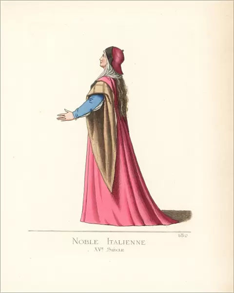 Noblewoman of Italy, 15th century