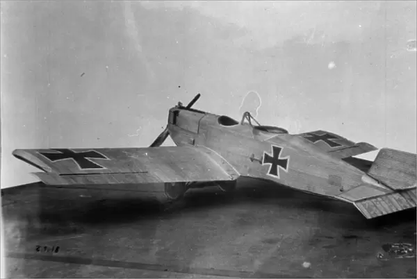 Junkers J8 two-seat German prototype fighter plane
