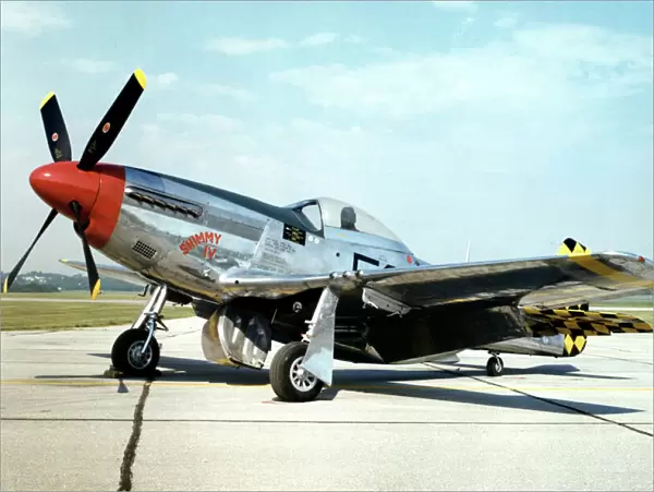North American P-51D Mustang -the adoption of the Rolls