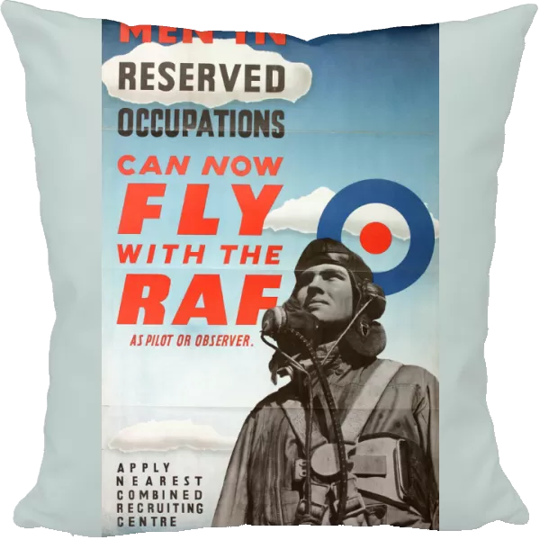 WW2 poster, Fly with the RAF