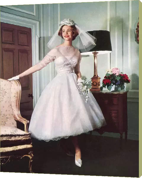 Carina Martin wedding dress, 1958