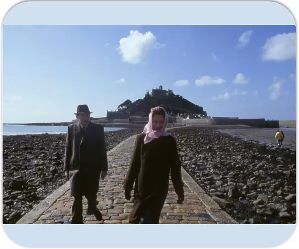 Lord and Lady St Levan, St Michaels Mount, Cornwall