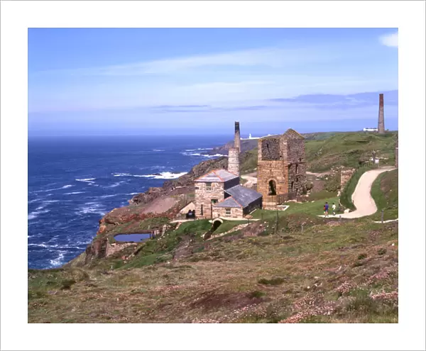 View at Levant Mine, Pendeen, Cornwall