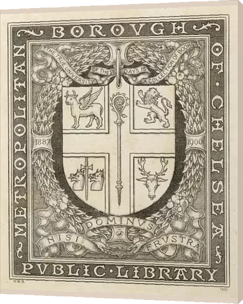 Book Plate - Chelsea Public Library