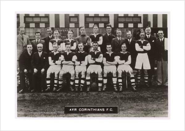 Ayr Corinthians FC football team 1936