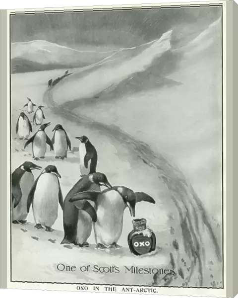 Oxo advertisement - Scott Antarctic expedition endorsement