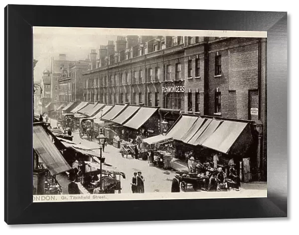 View of Great Titchfield Street, London