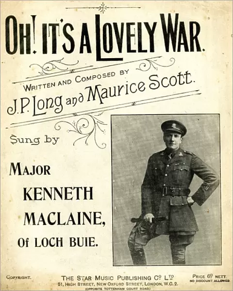 Music cover, Oh! Its a Lovely War