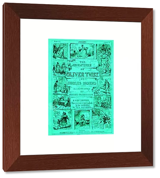 Wrapper design, Oliver Twist by Charles Dickens