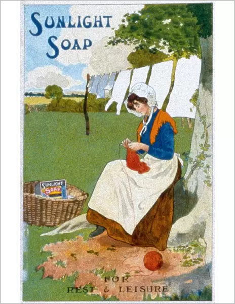Poster advertising Sunlight Soap