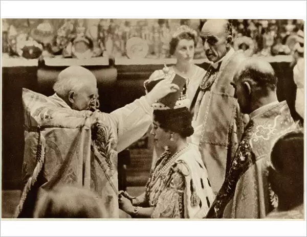 Coronation, receiving the Crown of glory 1937