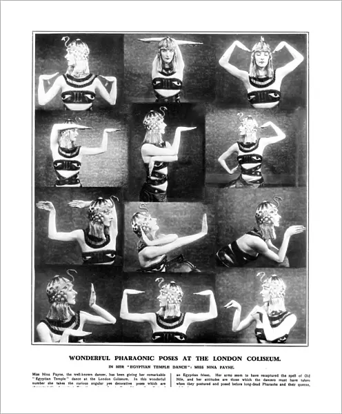 Photographs of Miss Nina Payne in the Sketch