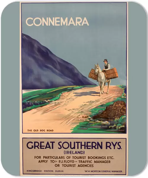 Poster, Connemara, Great Southern Railways, Ireland